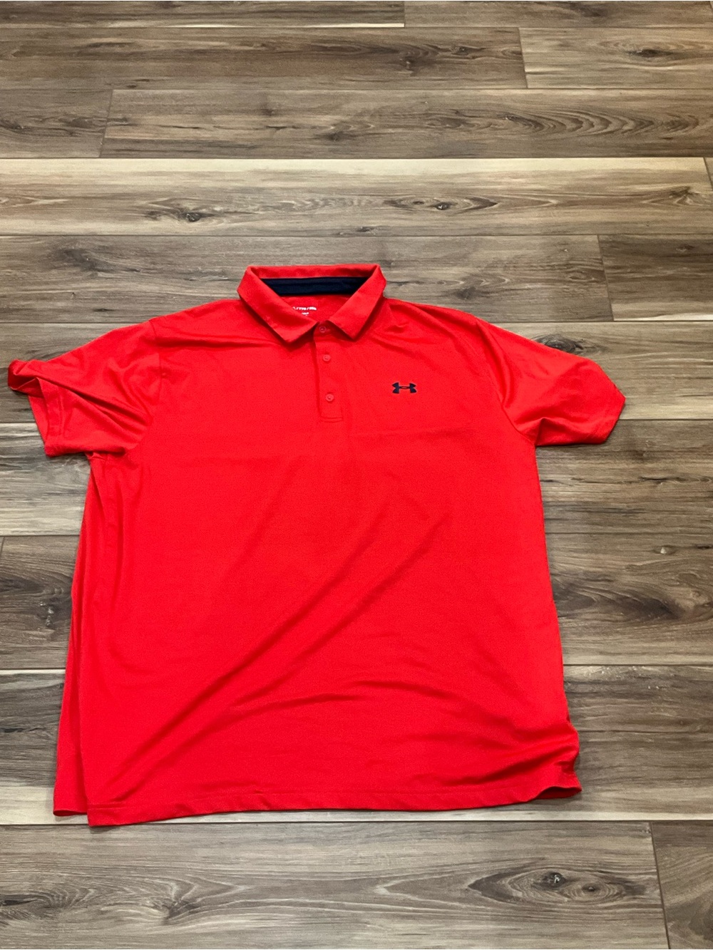 Under Armour Men’s Bright Red Performance Polo